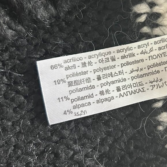 Zara Check Knit Sweater Vest ASO Wednesday Addams - Picture 11 of 14